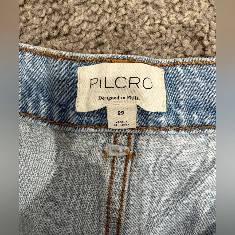 Anthropologie NWTO jean shorts with floral pockets - Picture 10 of 12